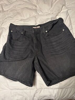 Levi's Black Denim Women's Shorts